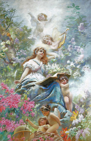 the muse of poesie